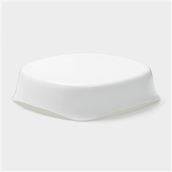 Форма для запекания Luminarc SMART CUISINE CARINE, 20.5×4 см, квадратная, стеклокерамика, белая