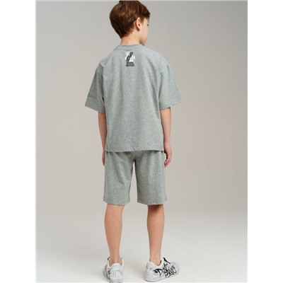 Комплект трикотажный для мальчиков: фуфайка (футболка), шорты