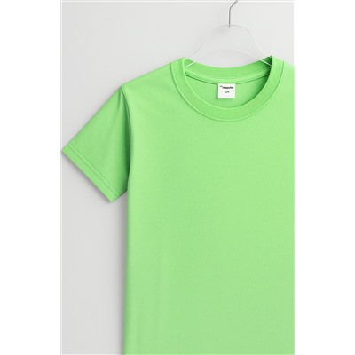 Детская однотонная футболка Happyfox