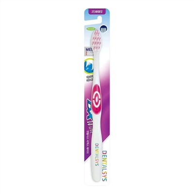 KeraSys Зубная щётка / Dentalsys BX Wave Classic, средней жесткости, в ассортименте, 1 шт. 1055