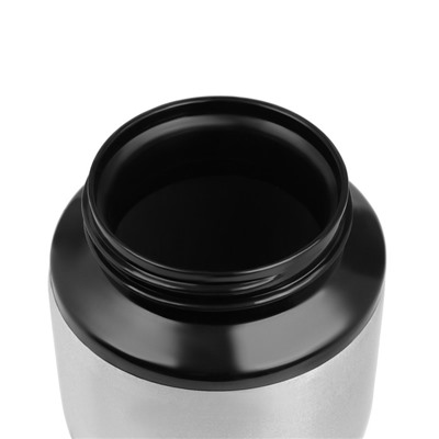 Бутылка для воды «Мастер К», 750 мл, 24×7.3 см, корпус из алюминия, серебристая