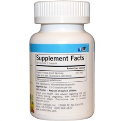 Eclectic Institute, Шлемник широколистный, 350 мг, 90 растительных капсул без ГМО