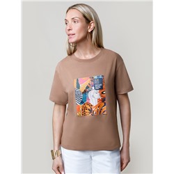 VILATTE Футболка D49.989