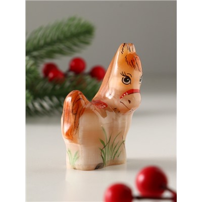 Фигурка «Лошадка строит глазки» 7×5 см, селенит