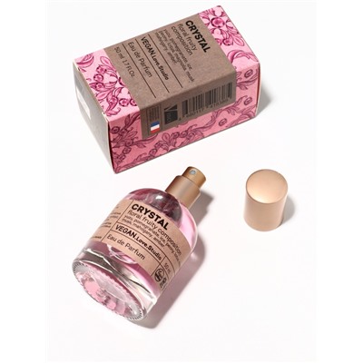 Парфюмерная вода женская Vegan Love Studio Crystal, 50 мл (по мотивам Bright Crystal (Versace)