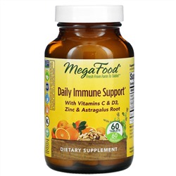 MegaFood, Daily Immune Support , 60 Tablets