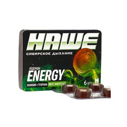 Леденцы тонизирующие «НАШЕ», Energy со вкусом энергетика, блистер, 6 шт.