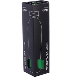 77040-6 Термобутылка 600 мл ЗЕЛЕНЫЙ (х20)