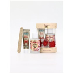 Подарочный набор косметики New Year Collection, гель для душа, крем для рук, пилочка, URAL LAB