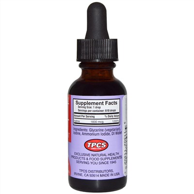 TPCS, Iosol Formula II, 30 мл (1 жидкая унция)