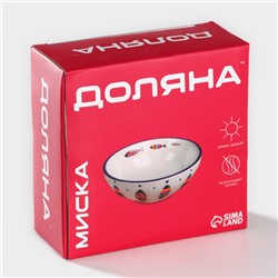 Миска Доляна «Зайка», 250 мл, d=11.3 см, фарфор