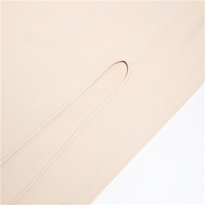 Юбка миди с вырезом женская MIST, размер 44, бежевая