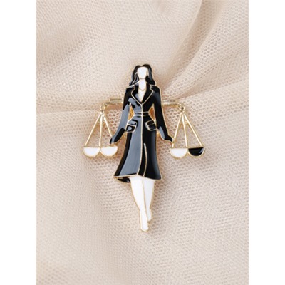 Брошь Фемида / 4847-35 /уп 24/
