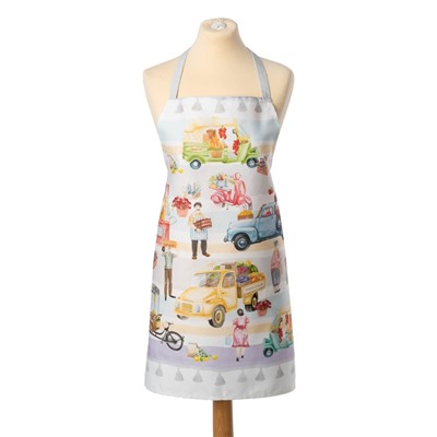 Фартук Этель Food market 70×60 см, 100% хлопок, саржа 190 г/м²