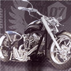 Покрывало 1.5-спальное «Этель» High score, 145×210±5 см, микрофибра