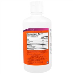 Now Foods, Жидкий глюкозамин и хондроитин, с МСМ, цитрусовый вкус, 946 мл (32 жидких унции)