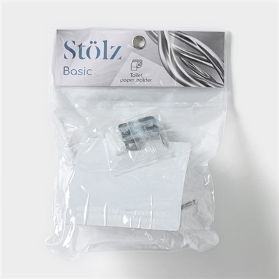 Держатель для туалетной бумаги Stölz «Шарм», с крышкой, хромированный