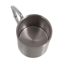 Кружка туристическая с карабином «Горы зовут - я должен идти», 300 мл