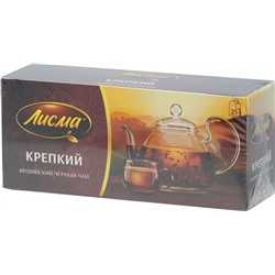Лисма. Крепкий карт.пачка, 25 пак.