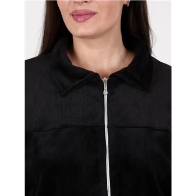 Куртка "Алиса" черный вельвет