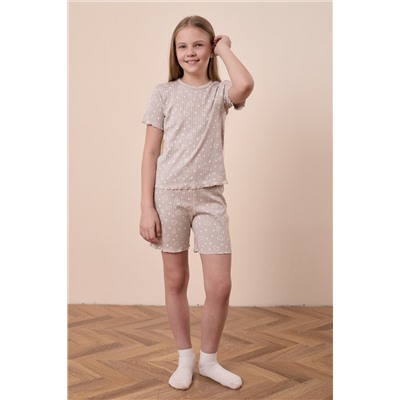 Пижама футболка и шорты М226007cм