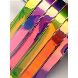 Лента упаковочная для декора и подарков, неон, 1.2 см × 5 м