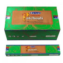 SATYA Ароматические палочки Patchouli (15г.*12уп)