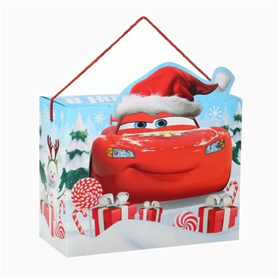 Пакет-коробка «В Новый год! Только вперёд», 40×31×18 см