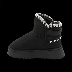 Угги MU6-1 черные п/п