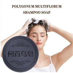 Натуральное твёрдое мыло-шампунь от выпадения волос и перхоти, с маслами ши и женьшенем, для мужчин и женщин, 70 г