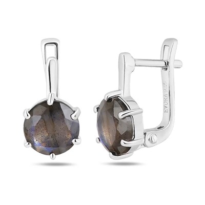 Серьги, лабрадорит, Момент