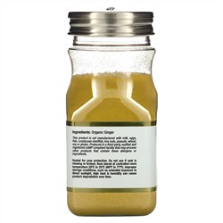 California Gold Nutrition, органический молотый имбирь, 56 г (2 унции)