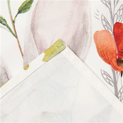 Полотенце «Этель. Луговые цветы», 40×73 см, 100% хлопок, саржа 190 г/м²