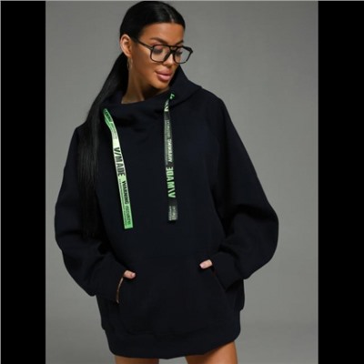 Худи женская Камелия (синий заяц)