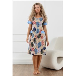 Халат 36978 (Голубой)