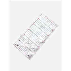 Линейка для квилтинга и пэчворка, 30×15 см, s=3 мм, МИКС