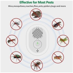 Ультразвуковой Отпугиватель вредителей, нетоксичный отпугиватель мышей, 3 режима, бытовой отпугиватель вредителей