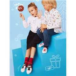 Omsa Носки OMSA kids   Calzino 21N61 плюш (Шарфики)
