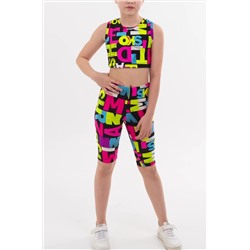 Летний костюм из бамбука для девочки Happyfox