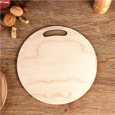 Доска разделочная сувенирная «Арбуз в разрезе», 25.5 см, круглая