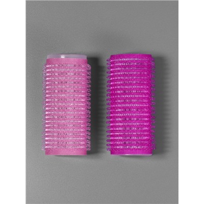 Бигуди «Липучка», d=2.6 см, 6 см, 4 шт., сиреневое