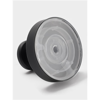 Набор крючков металлических на вакуумной присоске Stölz, 2 шт., чёрный