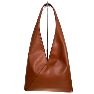 Женская сумка из искусственной кожи, цвет рыжий