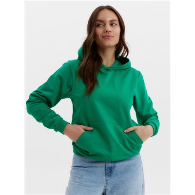 Толстовка женская НАЧЁС, цвет зелёный, размер 44