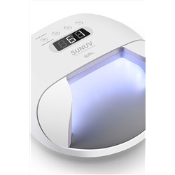 SUNUV Лампа для маникюра UV/LED 7, 24/48 Вт, белый KRISTALLER, 1119344