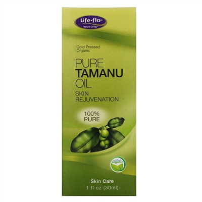 Life-flo, Чистое масло таману, 30 г