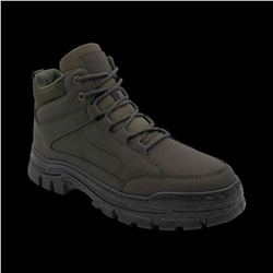 Ботинки на меху Н966-7 хаки п/п