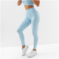 Легинсы спортивные женские MINAKU, голубые, размер 44