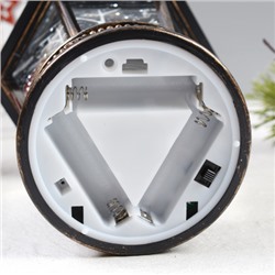 Светильник Новогодний светодиодный 12x11x26 см Снеговик / NG206-10 /уп 12/ музыкальный