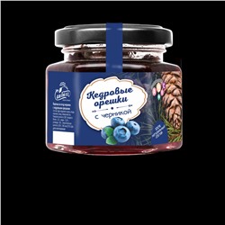 Кедровый орех с ягодами черники 140 г Сам бы ел